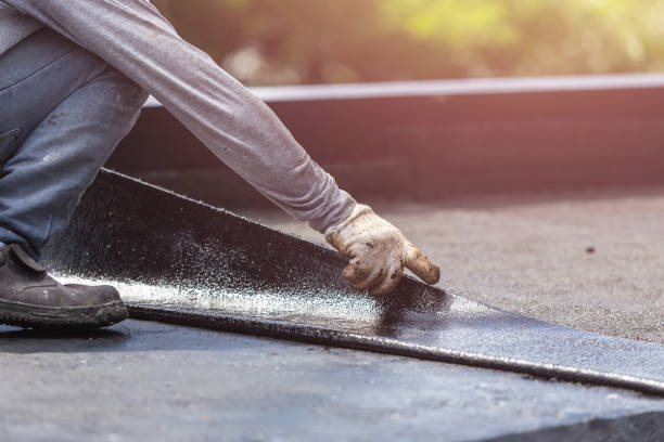 Professional Emergency Waterproofing technician working in Cromwell, IN